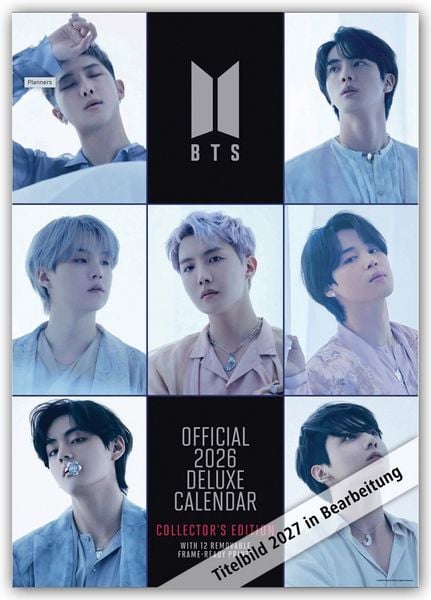 Produktbild: BTS &ndash; Bangtan Boys 2027 &ndash; A3-Deluxe-Posterkalender