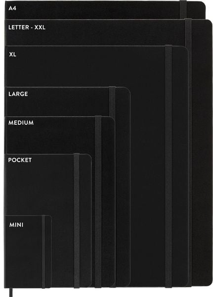 Produktbild: Moleskine The Mini - Notizbuch Charm Schwarz