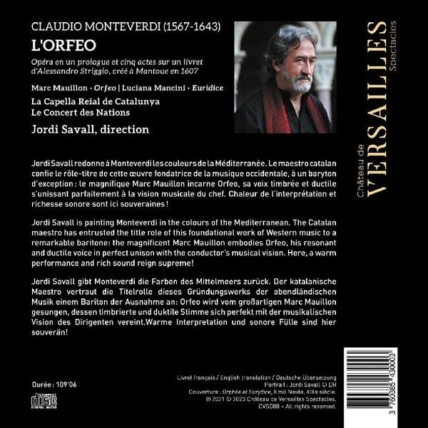 Produktbild: L'Orfeo (2CD)