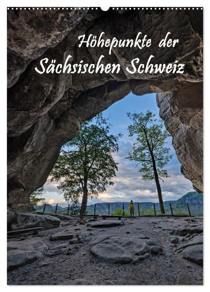 Produktbild: H&ouml;hepunkte der S&auml;chsischen Schweiz (Wandkalender 2026 DIN A2 hoch), CALVENDO Monatskalender