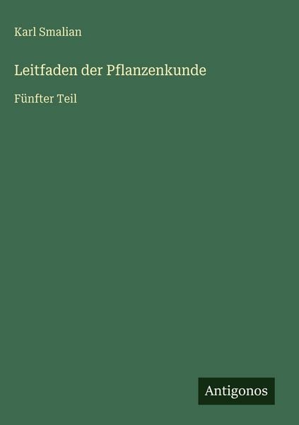 Produktbild: Leitfaden der Pflanzenkunde