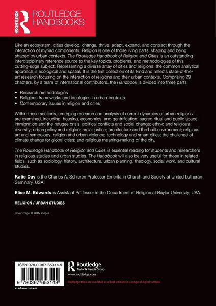 Produktbild: The Routledge Handbook of Religion and Cities