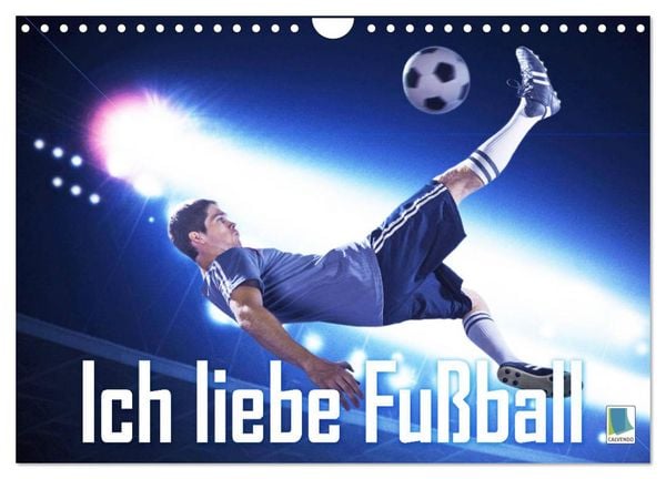 Produktbild: Ich liebe Fu&szlig;ball (Wandkalender 2026 DIN A4 quer), CALVENDO Monatskalender