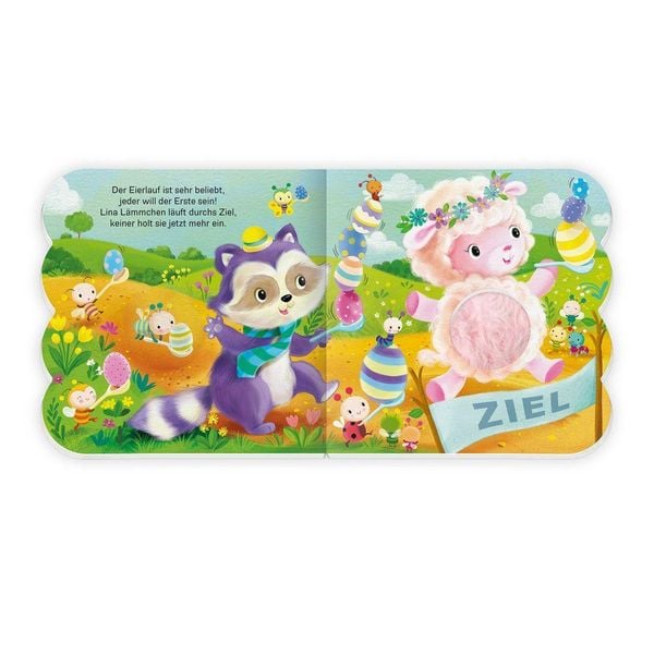 Produktbild: TR&Ouml;TSCH - F&uuml;hlbuch Frohe Ostern liebe Tiere F&uuml;hlen und Kuscheln