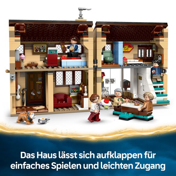 Produktbild: LEGO Harry Potter Ligusterweg Tante Magdas Besuch, baubares Haus 76451