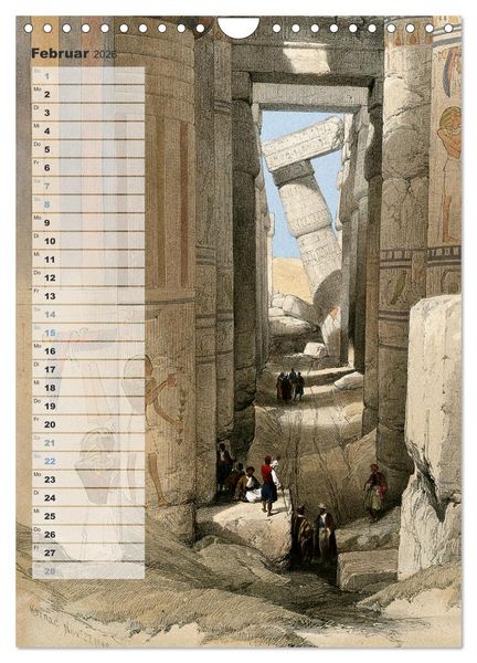 Produktbild: &Auml;gyptens Tempel (Wandkalender 2026 DIN A4 hoch), CALVENDO Monatskalender
