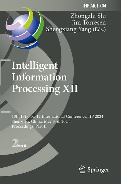 Produktbild: Intelligent Information Processing XII