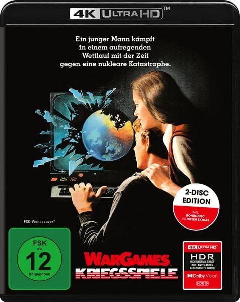 Produktbild: WarGames - Kriegsspiele (UHD-Blu-ray + Bonus-Blu-ray)