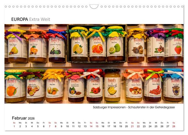 Produktbild: Salzburger Impressionen - Panoramabilder (Wandkalender 2026 DIN A3 quer), CALVENDO Monatskalender