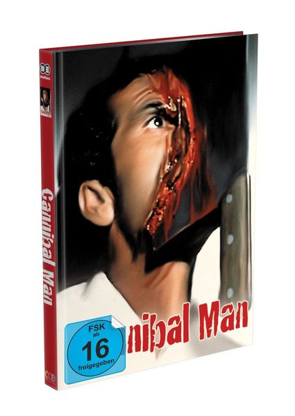 Produktbild: CANNIBAL MAN - 3-Disc Mediabook - Cover A - Limited 250 Edition - Uncut  (4K Ultra HD) (+ Blu-ray) (+ BD)
