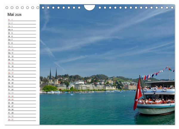Produktbild: Erleben Sie LUZERN (Wandkalender 2026 DIN A4 quer), CALVENDO Monatskalender