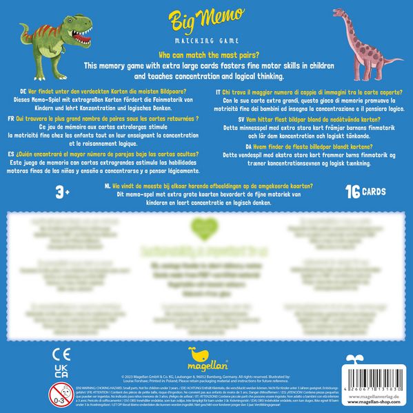 Produktbild: Big Memo - Dinosaurs
