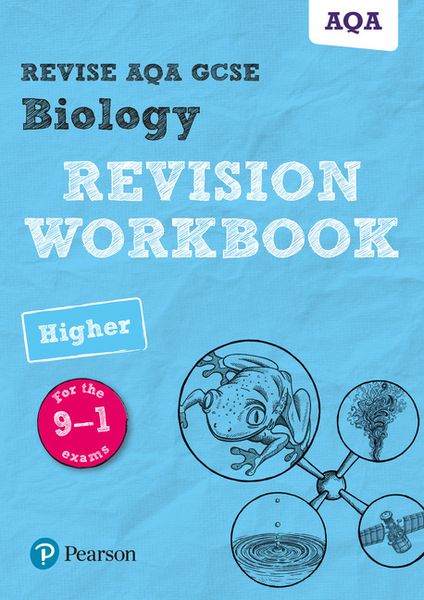 Produktbild: Pearson REVISE AQA GCSE Biology (Higher) Revision Workbook for 2025, 2026 exams