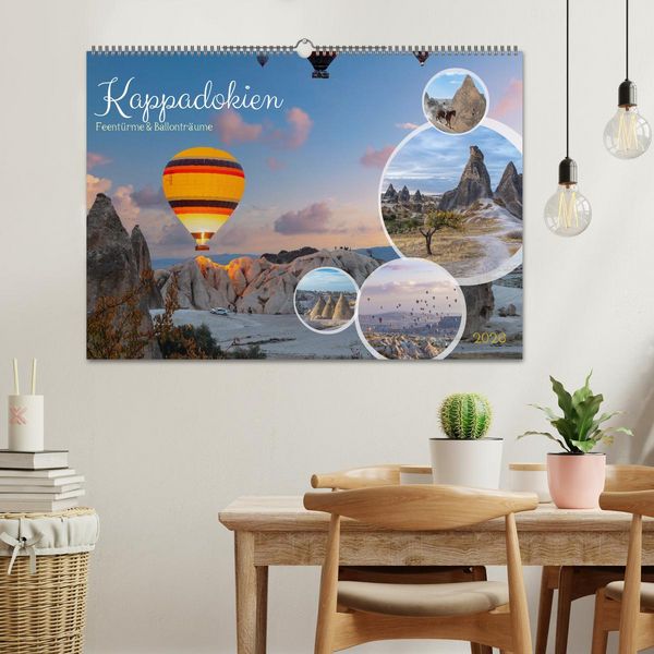 Produktbild: Kappadokien, Feent&uuml;rme und Ballontr&auml;ume (Wandkalender 2026 DIN A2 quer), CALVENDO Monatskalender