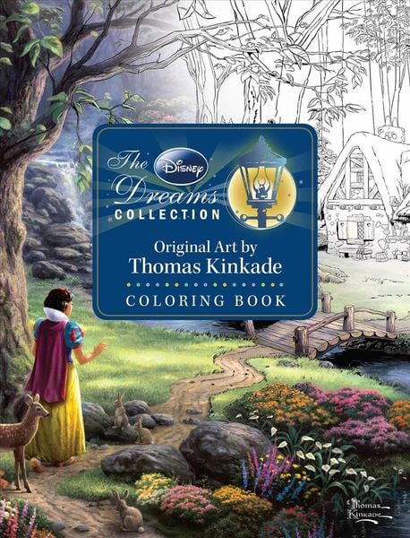 Produktbild: Disney Dreams Collection Thomas Kinkade Studios Coloring Book