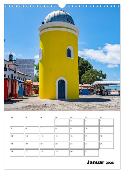 Produktbild: Olinda - ein Traumreiseziel (Wandkalender 2026 DIN A3 hoch), CALVENDO Monatskalender