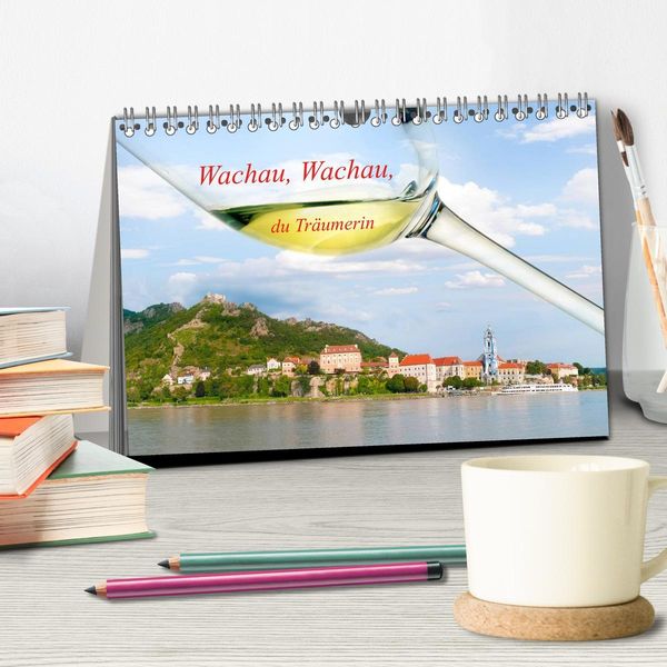 Produktbild: Wachau, Wachau, du Tr&auml;umerin (Tischkalender 2026 DIN A5 quer), CALVENDO Monatskalender