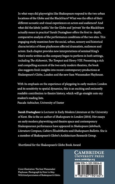 Produktbild: Shakespeare's Two Playhouses