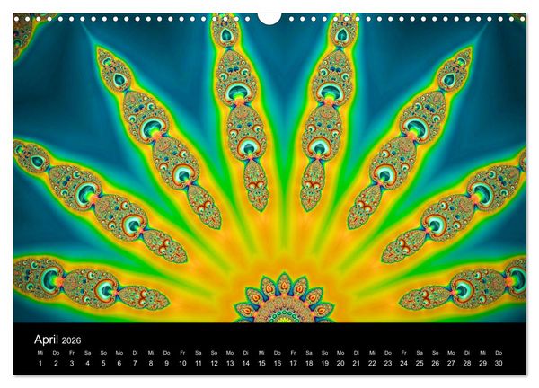 Produktbild: mandala-art (Wandkalender 2026 DIN A3 quer), CALVENDO Monatskalender