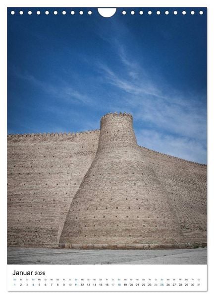 Produktbild: Usbekistan - Faszinierende Architektur entlang der Seidenstra&szlig;e (Wandkalender 2026 DIN A4 hoch), CALVENDO Monatskalender