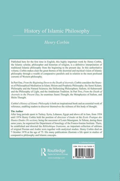 Produktbild: History Of Islamic Philosophy