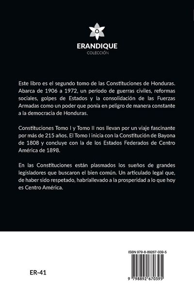 Produktbild: Constituciones de Honduras Tomo II (1906-1972)