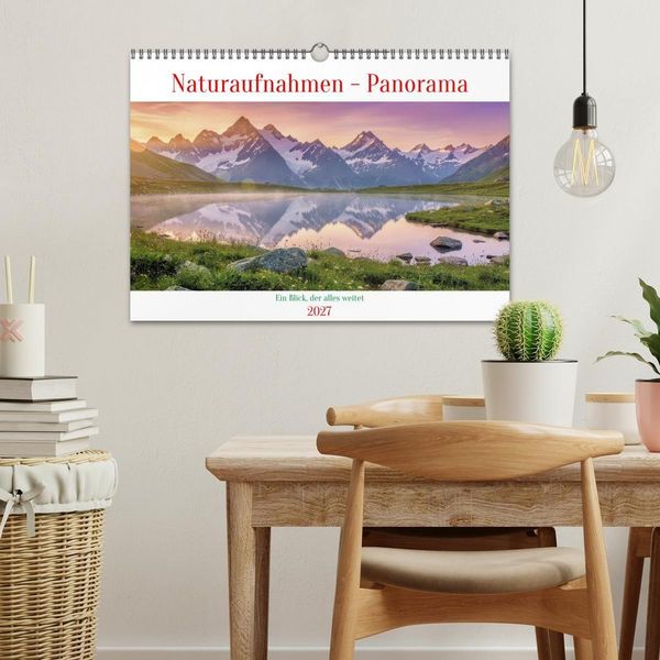 Produktbild: Naturaufnahmen - Panorama (Wandkalender 2027 DIN A3 quer), CALVENDO Monatskalender