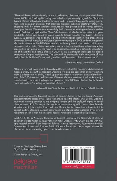 Produktbild: The Election of Barack Obama