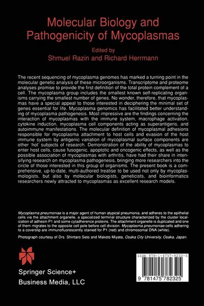 Produktbild: Molecular Biology and Pathogenicity of Mycoplasmas