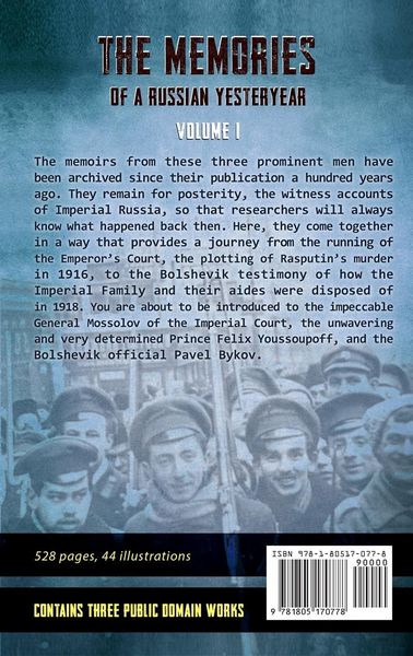 Produktbild: The Memories of a Russian Yesteryear - Volume I