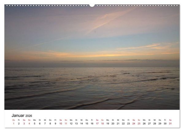 Produktbild: L&uuml;becker Bucht (hochwertiger Premium Wandkalender 2026 DIN A2 quer), Kunstdruck in Hochglanz