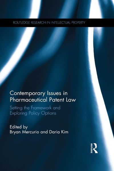 Produktbild: Contemporary Issues in Pharmaceutical Patent Law