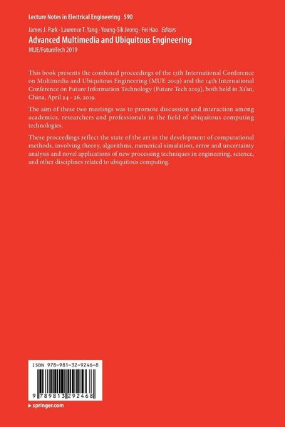 Produktbild: Advanced Multimedia and Ubiquitous Engineering