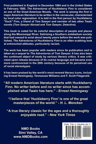 Produktbild: The Adventures of Huckleberry Finn
