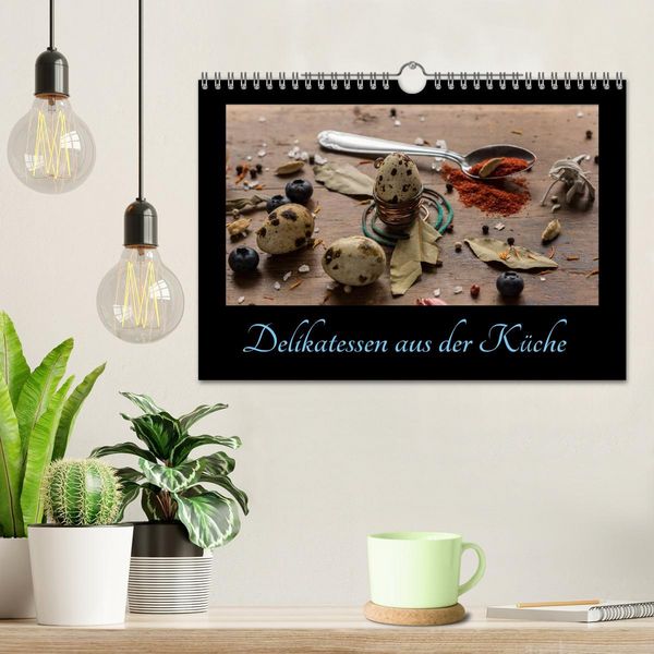 Produktbild: Delikatessen aus der K&uuml;che (Wandkalender 2026 DIN A4 quer), CALVENDO Monatskalender