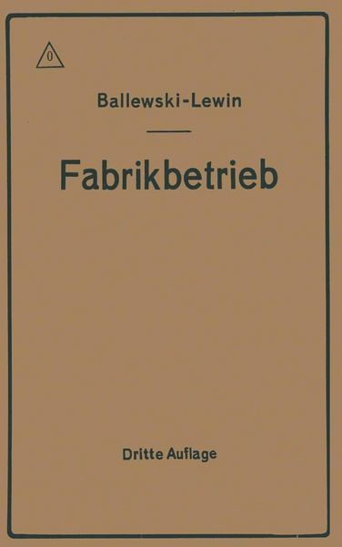 Produktbild: Der Fabrikbetrieb