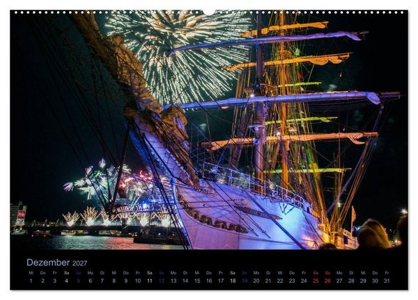 Produktbild: Segelschiffe - Maritime Details (hochwertiger Premium Wandkalender 2027 DIN A2 quer), Kunstdruck in Hochglanz