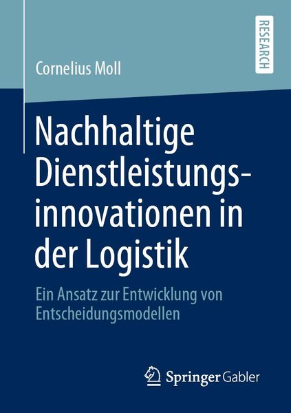 Produktbild: Nachhaltige Dienstleistungsinnovationen in der Logistik