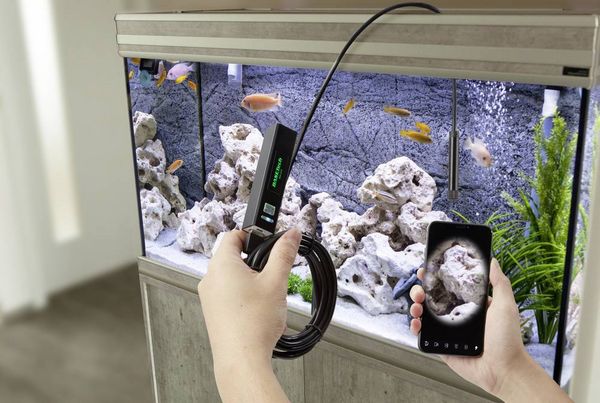 Produktbild: Basetech BSK-2100 USB-Endoskop Sonden-&Oslash;: 8mm Sonden-L&auml;nge: 10m