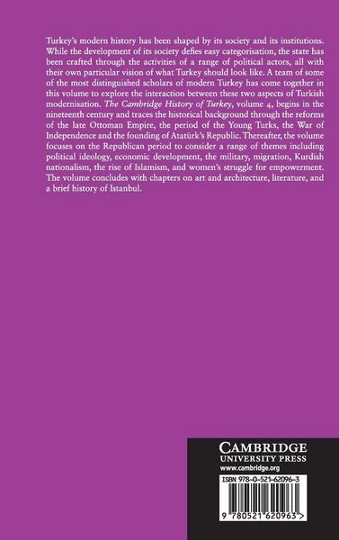 Produktbild: The Cambridge History of Turkey