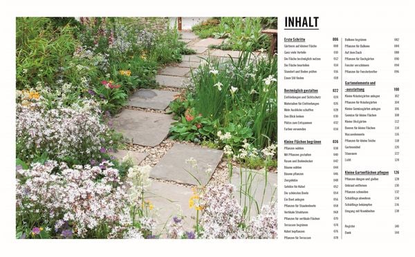 Grünes Gartenwissen. Kleine Gärten optimal gestaltet