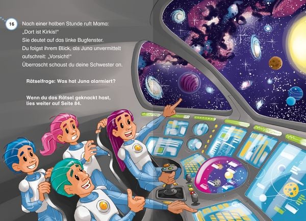 Produktbild: 1000 Gefahren junior - Abenteuer auf Planet Pax (Erstlesebuch mit 'Entscheide selbst'-Prinzip für Kinder ab 7 Jahren)