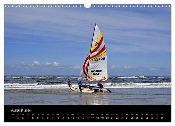 Produktbild: Ostfriesische Inseln (Wandkalender 2026 DIN A3 quer), CALVENDO Monatskalender