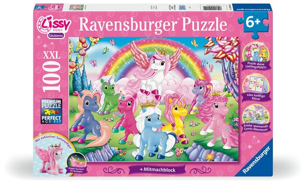 Ravensburger Lizenzen 12004014 - Lissy Pony Activity Puzzle