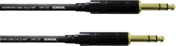 Produktbild: Cordial CFM 0,6 VV Klinke Instrumenten Kabel [1x Klinkenstecker 6.35 mm - 1x Klinkenstecker 6.35 mm] 0.60 m Schwarz