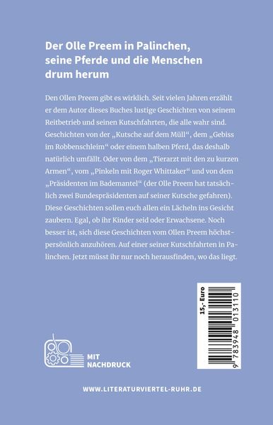 Der Olle Preem in Palinchen, seine Pferde und die Menschen drum herum