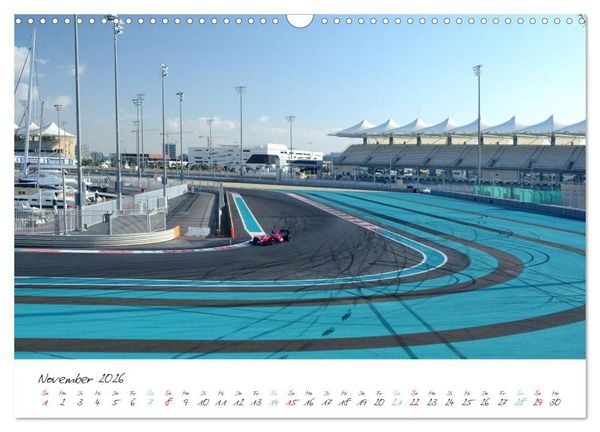 Produktbild: Abu Dhabi, eine Stadt der Zukunft. (Wandkalender 2026 DIN A3 quer), CALVENDO Monatskalender