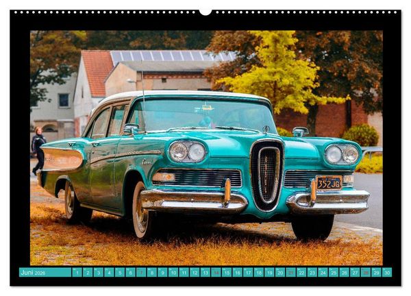 Produktbild: Edsel Sch&ouml;nheiten mit Charme (hochwertiger Premium Wandkalender 2026 DIN A2 quer), Kunstdruck in Hochglanz