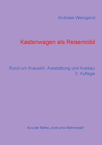 Kastenwagen als Reisemobil