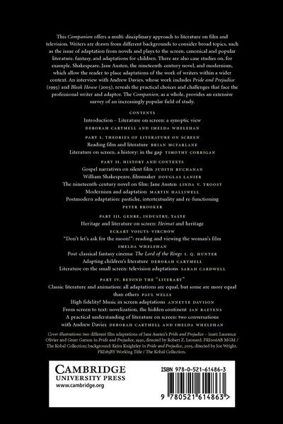 Produktbild: The Cambridge Companion to Literature on Screen